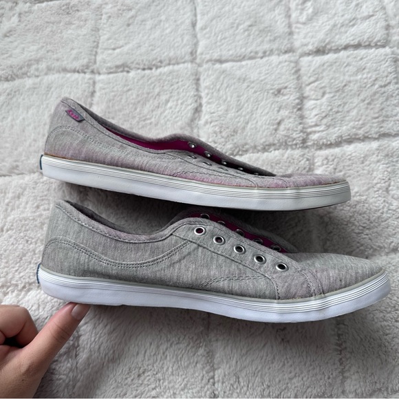 Keds | FLAWED Gray Coursa ltt fashion sneaker Gray | Size 7.5 - Picture 7 of 7